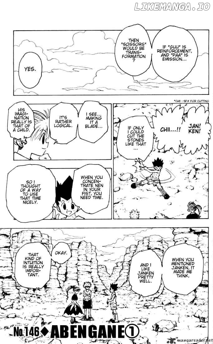 Hunter x Hunter, Chapter 146 image 01